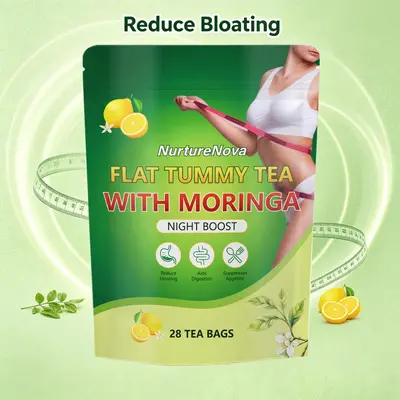 FLAT TUMMY Herbal Tea with Moringa