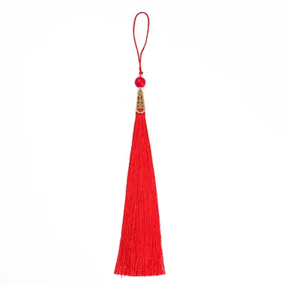 15 cm Pagoda Hat Tassel Necklace, Antique Style