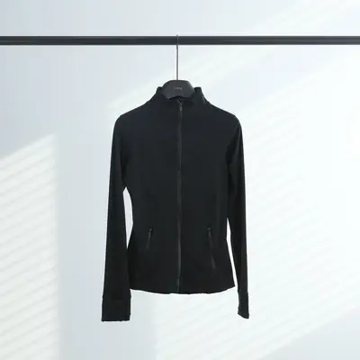 Lulu Original Define Yoga Wear Stand Collar Jacket Top Sports Yoga Same Style as Lulu - 5