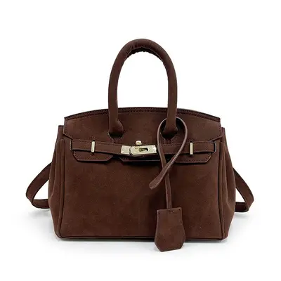 Women's Retro Single Shoulder Crossbody Bag, Large Capacity, Autumn Winter - 9