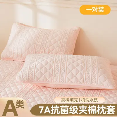 防头油夹棉枕头套48cmx74cm枕芯内胆套成人家用一对枕套2026新款 - 13