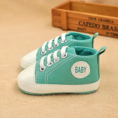 Soft Sole Non-Slip Baby Shoes, Newborn Pre-Walker Shoes