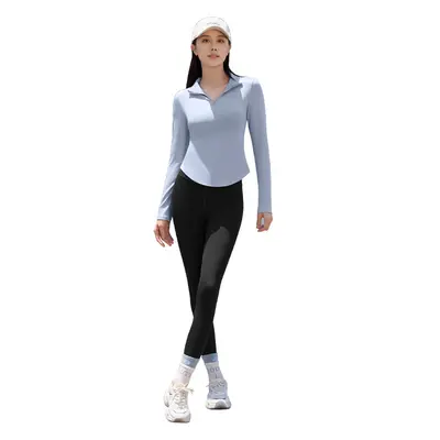 İnce Yoga Takımı Rahat Moda Çıplak Hissi Koşu Spor Yoga Kıyafeti