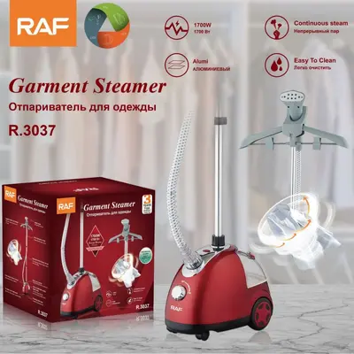 Steam garment pressing machine, handheld portable