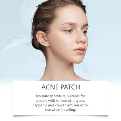 JAYSUING Pimple Patch, Gentle Cleansing, Portable Facial Blemish Patch - 3