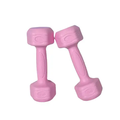 Dambıl kadın fitness ekipmanları ev spor salonu egzersizi açık hava çocuk renkli çevre dostu 2kg 3kg dambıl seti - 6