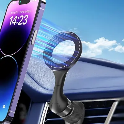 Starke Magnet-Lüftungshalterung für Smartphone im Auto, 360° drehbar