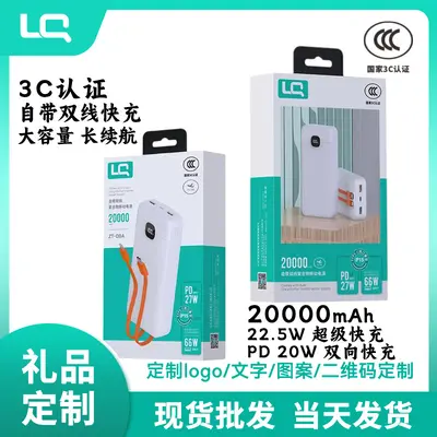 Powerbank 20.000 mAh mit 22,5 W PD 20 W Schnellladung - 7