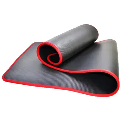 Edge-Bound Extra Long Wide Thick Non-Slip Yoga Mat, Logo Printing Available - 6
