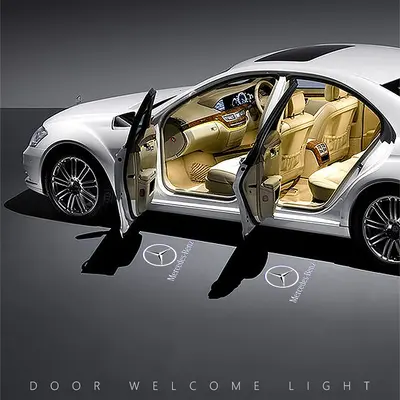 Mercedes-Benz Welcome Light with Laser Logo Projection - 5
