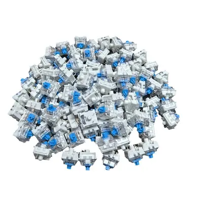 Mechanical Keyboard Switches, Blue, Red and Brown, Hot-Swappable, 3-Pin Cross Stem