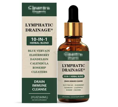 Lymphatic Drainage Drops, Bitkisel Vücut Besin Takviyesi Damlası