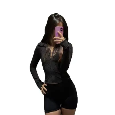 lulu Define Dik Yaka Kadın Yoga Üstü, Hızlı Kuruyan Slim Fit Ceket, Güneş Korumalı - 6