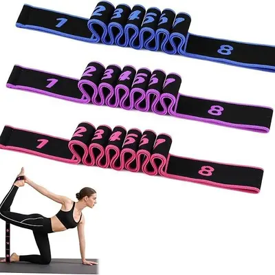 Yoga Resistance Band for Kids, Digital Segmented Dance and Training Band - 3