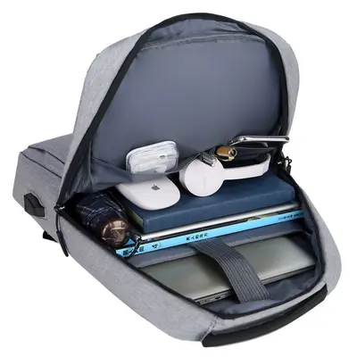 Multifunctional Business Laptop Backpack, Large Capacity, Men's - 5