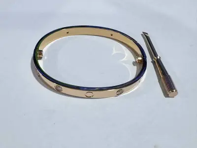Factory Direct Sale Kajia Fifth Generation Titanium Steel Bracelet Infinity Ring Screwdriver Dual Mode Bracelet Rose Gold Bracelet - 8