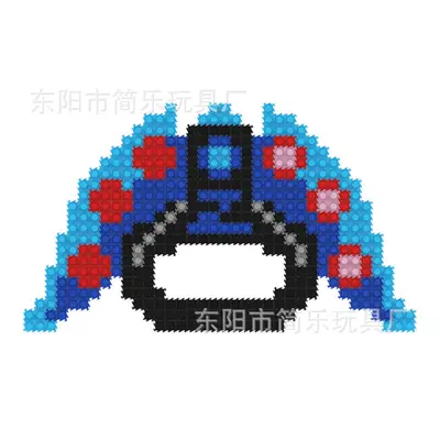 Building blocks compatible with Lego cross-border particle assembled weapon series swords male and children educational toys gift box wholesale