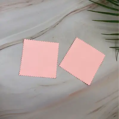 100-Piece Silver Polishing Cloth 8x8, Jewelry Cleaning
