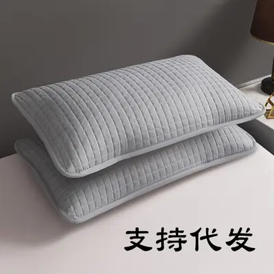 家用枕芯保护套保护隔离层内胆枕头套枕巾防汗防头油夹棉枕套批发 - 3