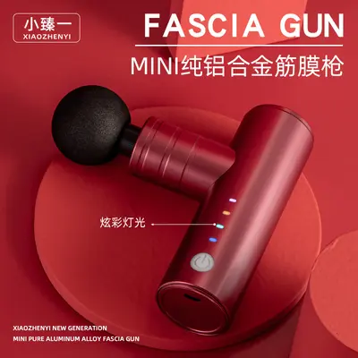 Mini Portable Massage Gun, Pure Aluminum Alloy Pocket Fascia Gun