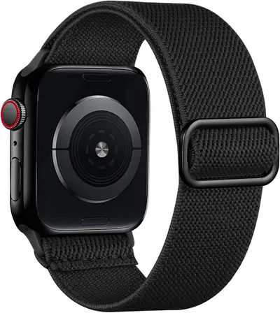 Apple Watch SE765 Uyumlu Örgülü Elastik Kayış, iWatch8 - 7