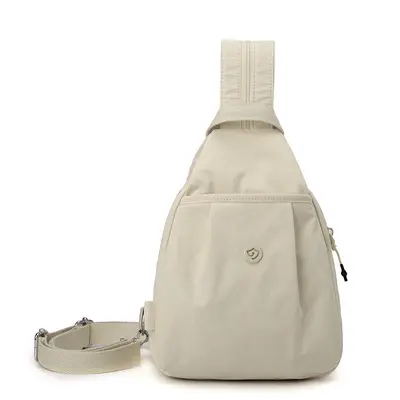 Women's Washed Canvas Backpack, Lightweight, Large Capacity Commuter Bag - 6