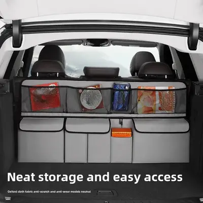 Oxford Fabric Large Capacity Car Trunk Hanging Storage Bag