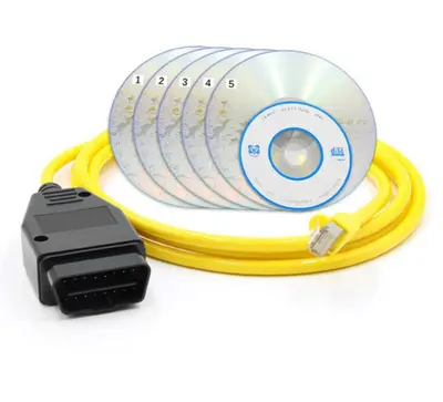 OBD V50.3 psdzdata ENET tam set, BMW F serisi Ethernet için - 8