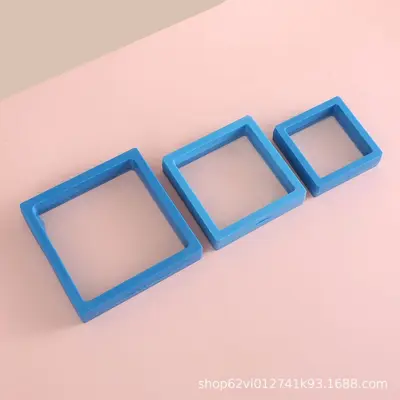 Promotion transparente PE Premium-Dünnschicht-Display-Box Schmuck Ring Schwebeverpackung Antioxidations-Lagerbestand - 10