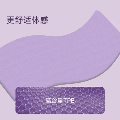 TPE Yoga Mat 90cm Thick Extra Wide Silent Shock-Absorbing Non-Slip