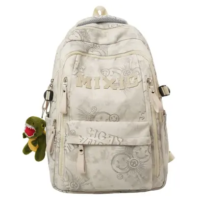Large-Capacity Printed School Backpack for Middle and High School - 6