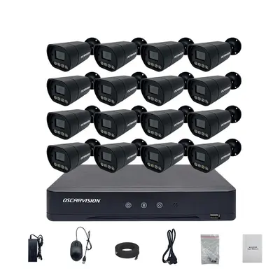 Coaxial camera set 16-channel, 2-8MP options, waterproof - 8