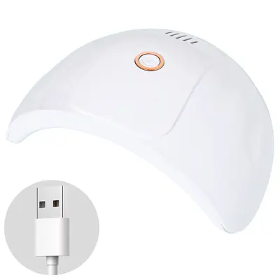 54W Mini LED UV Nail Lamp Therapy Timer - 7