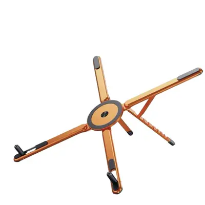 3-in-1 Magnetic Aluminum Alloy Foldable Phone and Tablet Stand