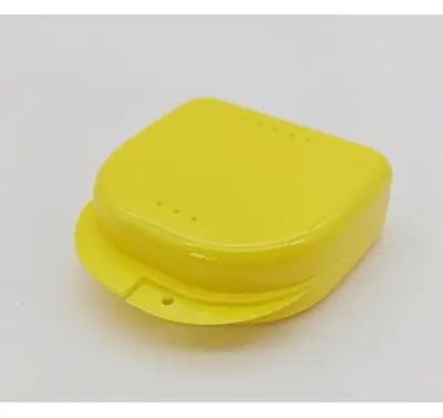 Perforated denture box, small dental box, tooth storage box, wire retainer box, retainer case, manufacturer wholesale - 8