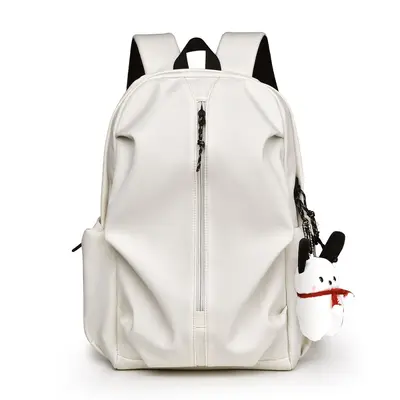 Lightweight Couple Backpack, Unisex, Solid Color, Large Capacity Daypack - 9
