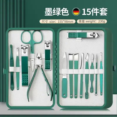 Großhandel Nagelschere Set 26-teilig aus Edelstahl Nagelknipser Nagelzangen Nagelpflege-Werkzeug Komplettset - 10