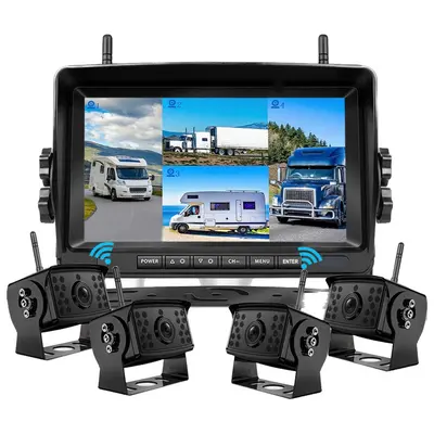 1080P car backup camera DVR wireless system - 8