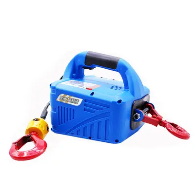 220V tragbarer Mini-Elektrokran mit Drahtseil - 6
