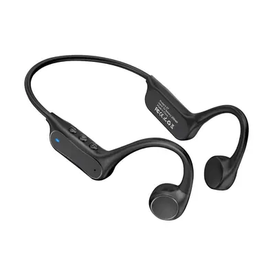 X57 real bone conduction Bluetooth headphones, 10-hour ultra-long battery life, IPX5 waterproof, suitable for running, cycling and swimming.