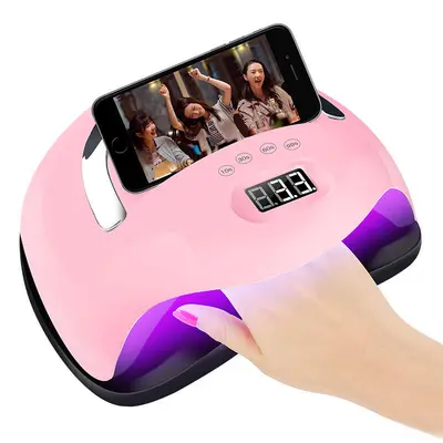 168W High Power UV LED Nail Lamp for Gel Nail Manicure Nail Dryer Nail Polish Curing Light
