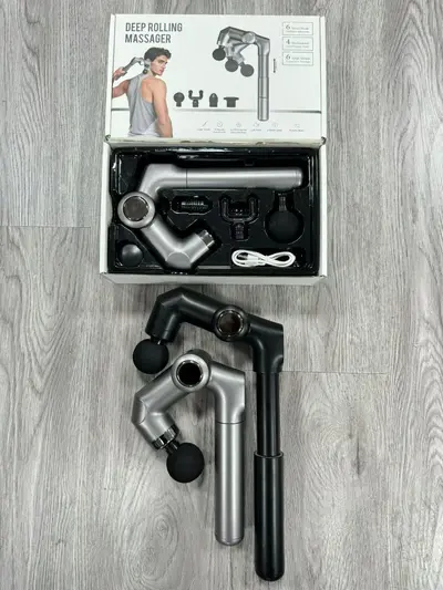 Foldable Telescopic Electric Massage Gun for Neck - 7