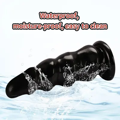 J107 gewellter Analplug für Männer und Frauen, dick, Erwachsenenprodukt