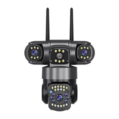 V380 Pro Überwachungskamera Drei-Objektiv WIFI Außenbereich - 5