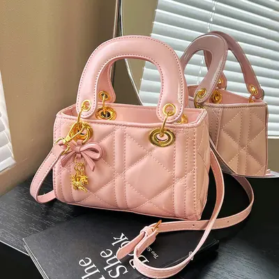 Schlichte Damen-Umhängetasche, Diana-Tasche - 13