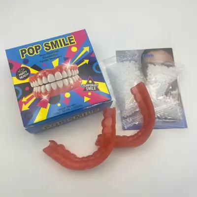 Realistic Tooth Veneer Cosmetic Smile Set Q-3 - 5