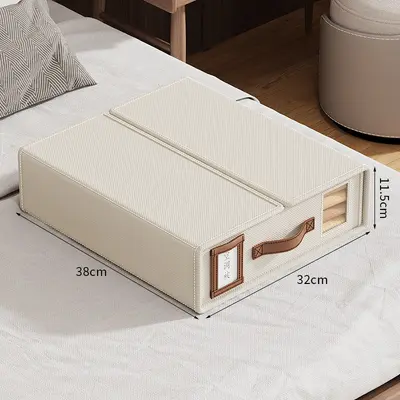 Bettwäsche-Aufbewahrungsbox, faltbar, vierteilig - 9