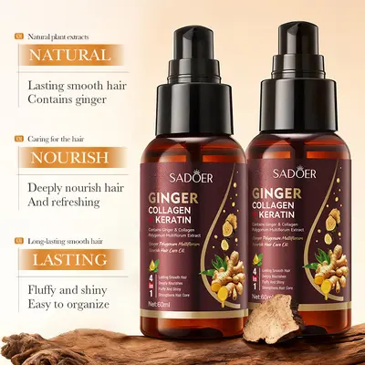 Sadoer Saç Kremi, Zencefil ve Polygonum, Besleyici