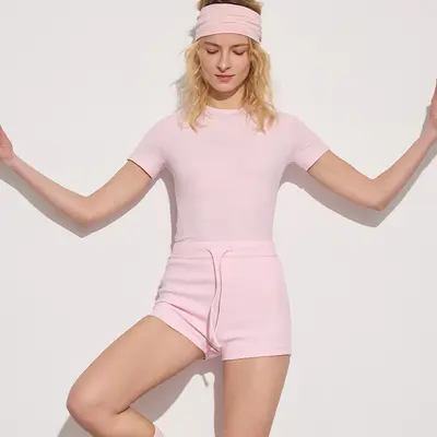 Women's Yoga Top, High Elasticity, Short Sleeve, Breathable - 4