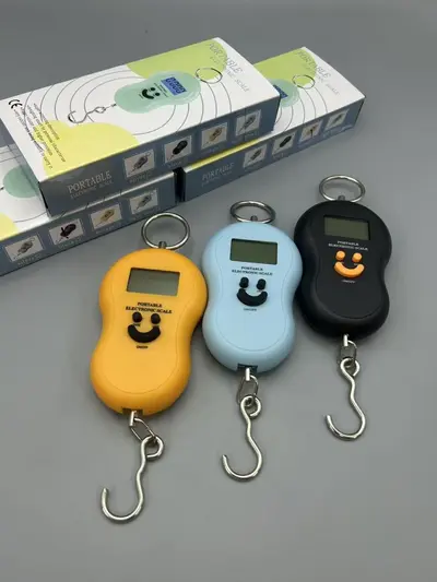 Elektronik terazi toptan satış ev tipi taşınabilir el tırmığı elektronik tartı taşınabilir mini bagaj el tırmığı hızlı kargo tartısı - 7